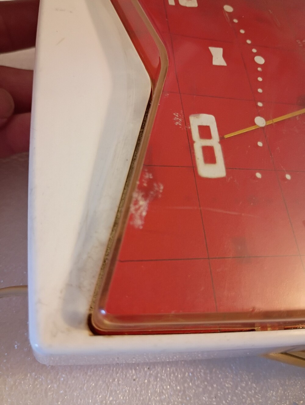 Vintage Westclox Zest S8-C Midcentury Kitchen  Wall Clock Works! - Picture 12 of 16